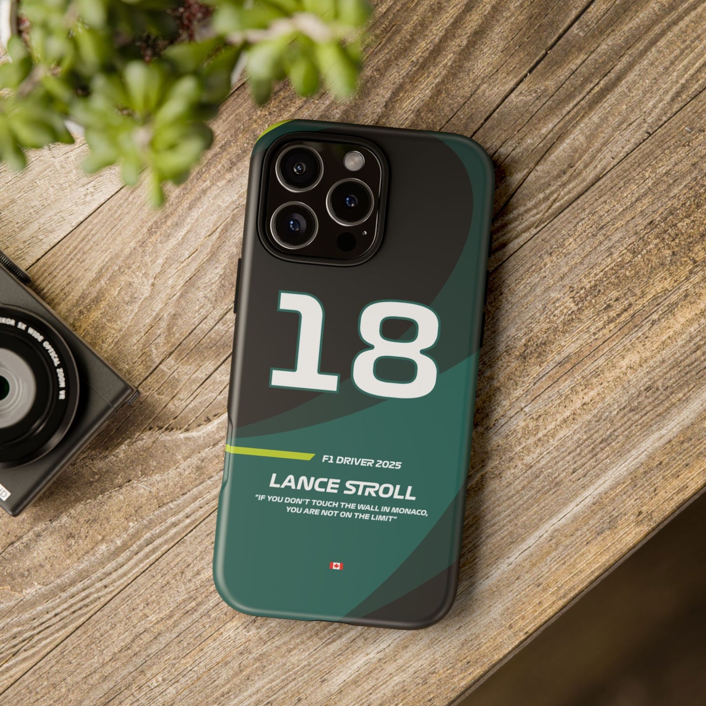 Lance Stroll Aston Martin 2025 phone case