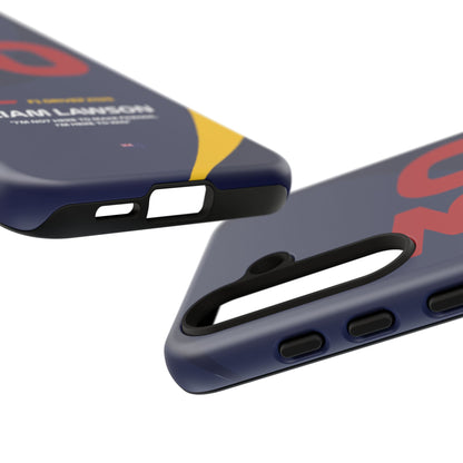 Liam Lawson Red Bull Racing 2025 phone case