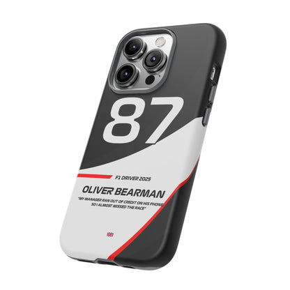 Oliver Bearman Haas 2025 phone case