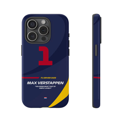 Max Verstappen Red Bull Racing 2025 Phone case