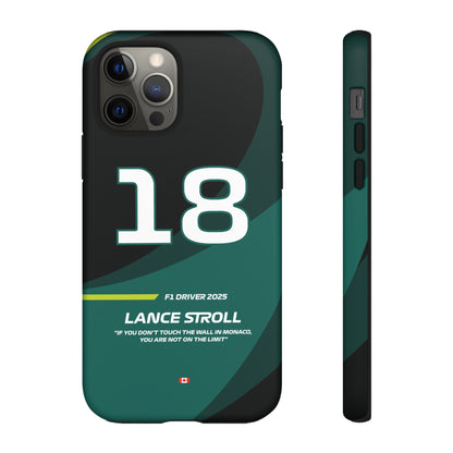 Lance Stroll Aston Martin 2025 phone case